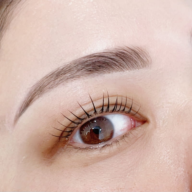 《眉毛・まつげパーマset》まゆげwax＋眉パーマ×パリジェンヌ