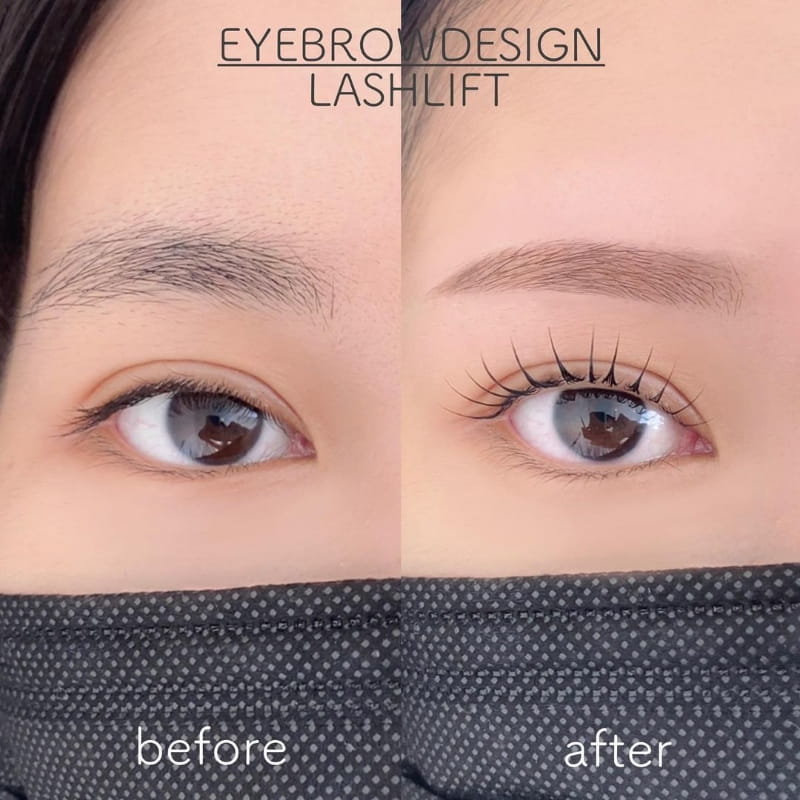 《眉毛・まつげパーマset》まゆげwax＋眉パーマ×まつげパーマ