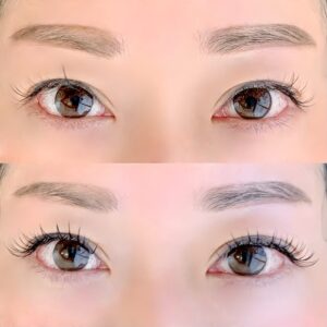 マツエクの施術イメージ