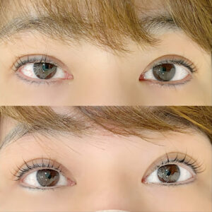 まつげパーマの施術イメージ