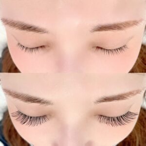 マツエクの施術イメージ