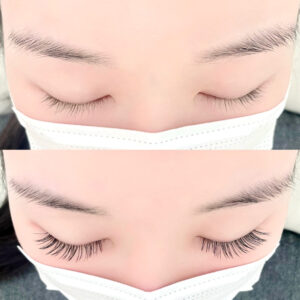 マツエクの施術イメージ