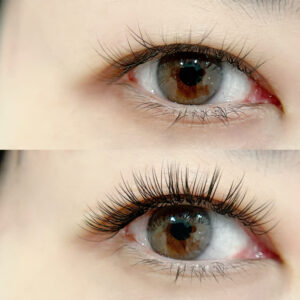 マツエクの施術イメージ