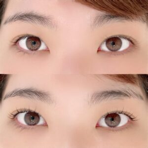 まつげパーマの施術イメージ